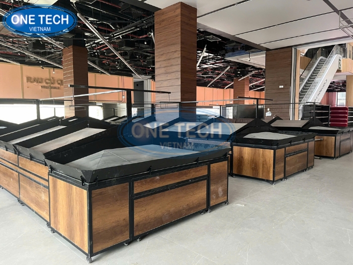 Dự án kệ siêu thị cao cấp tại HINODE MALL Hòai Đức 8