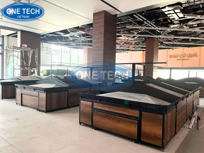 Dự án kệ siêu thị cao cấp tại HINODE MALL Hòai Đức 9