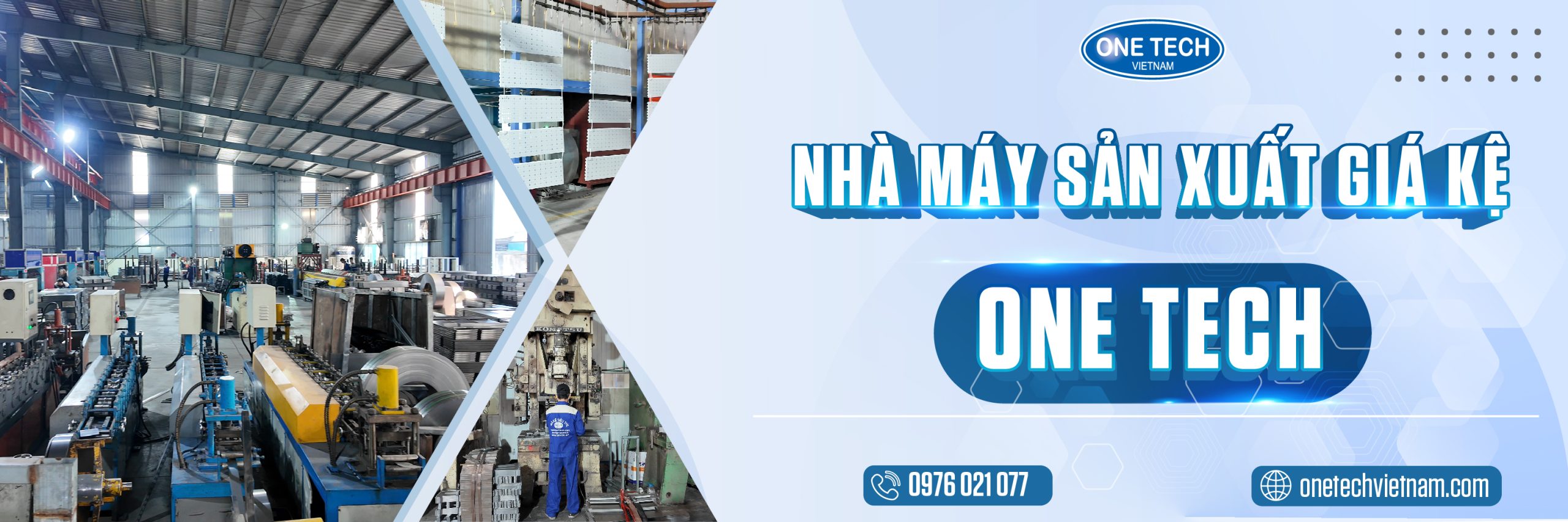 Banner Nhà Máy One Tech