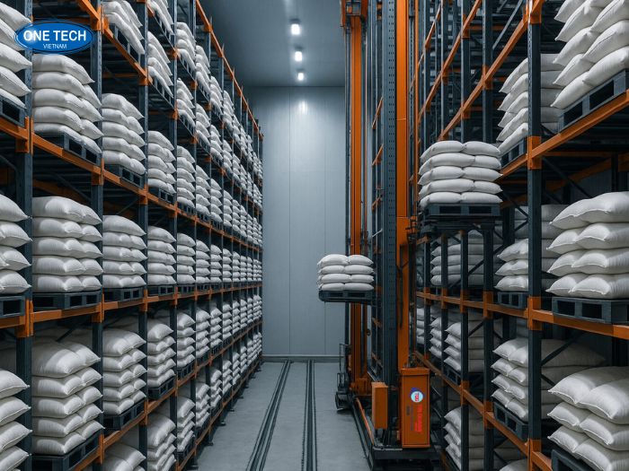 Kệ kho nông sản được sử dụng phổ biến hiện nay