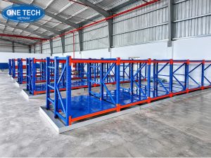 Lắp đặt kệ hạng nặng tải trọng 1500kg/ tầng tại Hải Phòng