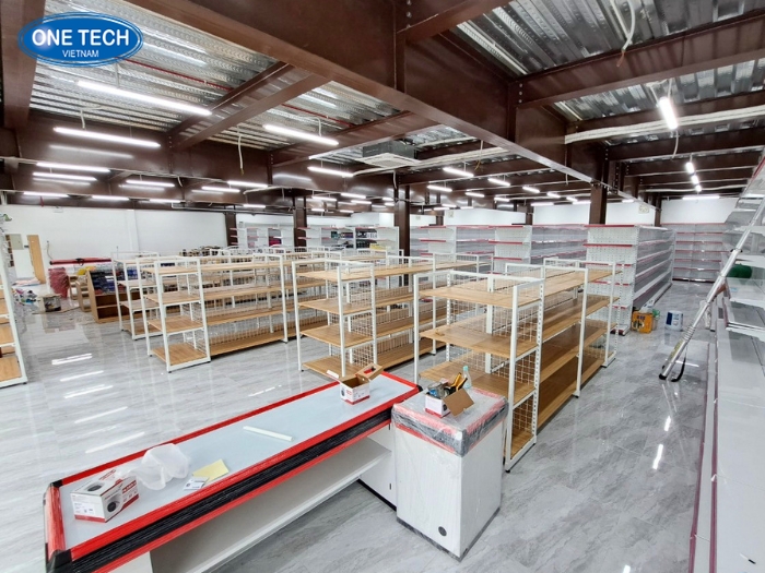 One Tech nhà sản xuất kệ bày hàng nông sản chất lượng